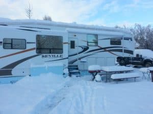 winter in an rv winter in an rv