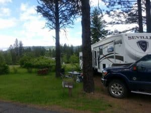 Camp Hosting in Dworshak State Park