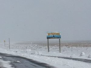 RV travel in winter