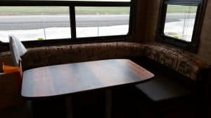 Glacier Peak F30RDS Rear Dining Area