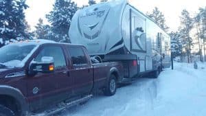 winter rv camping